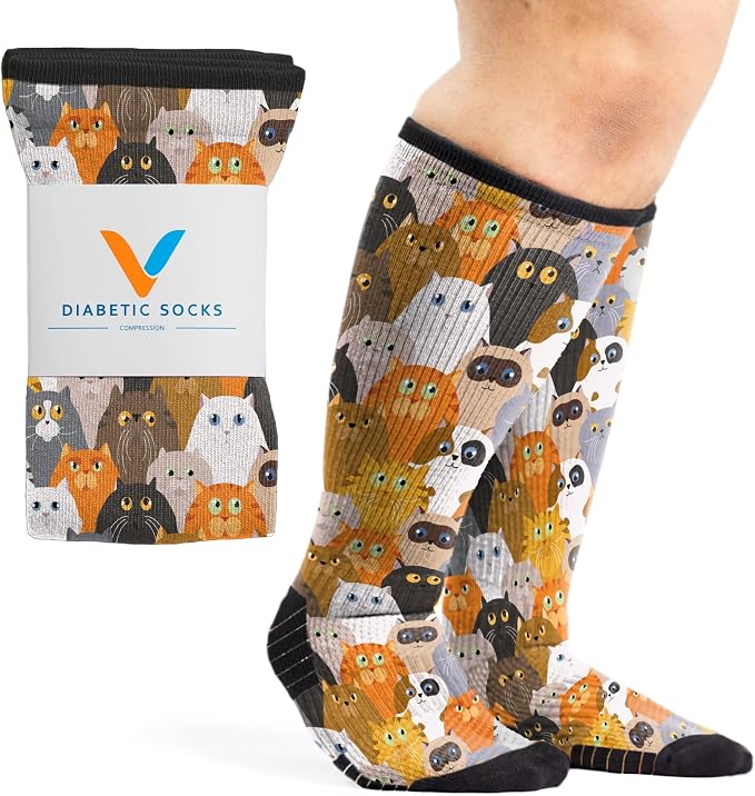 Viasox Compression Socks for Women and Men, Knee High Socks 12-15 mmhg Circulation Support for Flight, Travel, Daily by Viasox