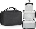Compact Travel Toiletry Bag, Waterproof Hanging Shower Organizer | Portable Foldable Wash Pouch with Hook, for Women & Men Bathroom/Shaving/Camping, Space Saving Design by Etercycle