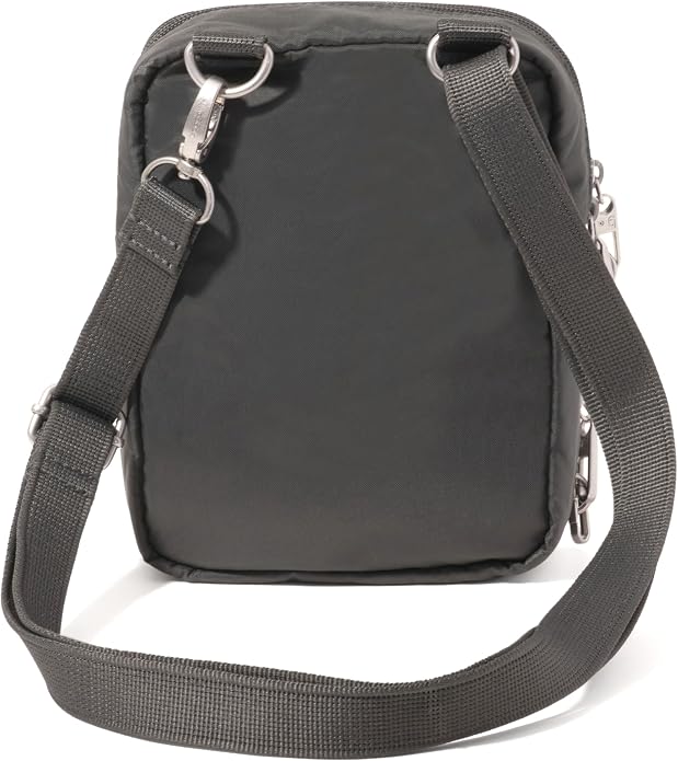 Baggallini Securtex® Anti-theft Mini Everything Crossbody Bag, 6.3"x8.25" Rfid, Locking Zippers & Cut-resistant Strap - Image 8