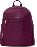 Securtex Anti-Theft Getaway Backpack - 9.4"x13"x5" Travel Safe Bag w/Locking Zippers, Slash-Resistant, RFID by baggallini