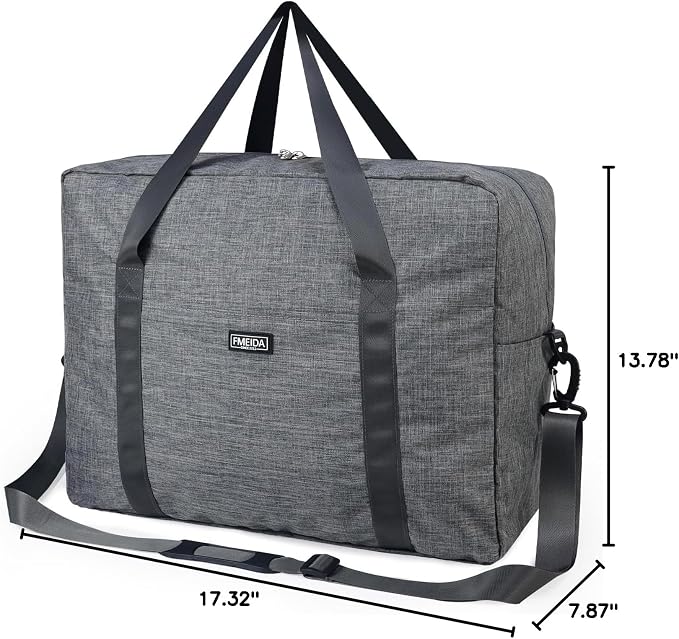 For Frontier Airlines Personal Item Bag 18x14x8 Travel Duffel Bag Carry on | With Shoulder Strap, Airline-Approved, Fits Underseat & Overhead Bin, Save On Check-in Fees, Water-resistant, Tear-resistant - Image 8