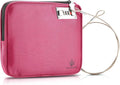 KOSMCCO Anti Theft Beach Locking Bag, Portable Travel Safe, Rose Red | Lockable Design, Holds Phone Wallet and Keys, Compact and Durable, Ideal for Beach Pool and Vacation by KosmccoCo