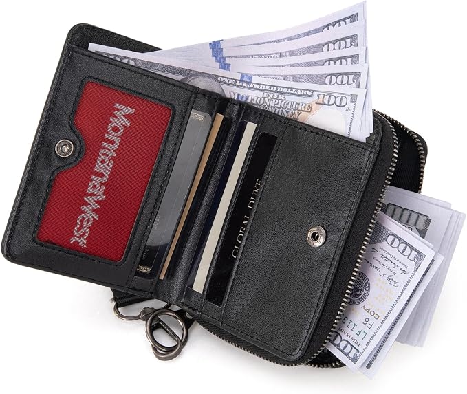 Montana West Small Wallet Women with a Detachable Wristlet Women's Wallet with Rfid Blocking Lining Minimalist Lightweight & Easy to Carry - Image 4