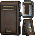 Genuine Leather Wallet for Men: Slim RFID Smart Minimalist Wallet | Credit Card Holder for Front Pocket wallet with Money Clip Full Grain - Gift for Husband Father on Birthday Anniversary by FURID