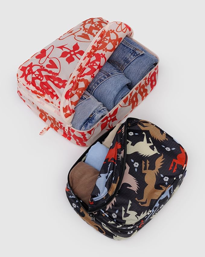 BAGGU Packing Cube Set - Western Cut Outs - Image 2