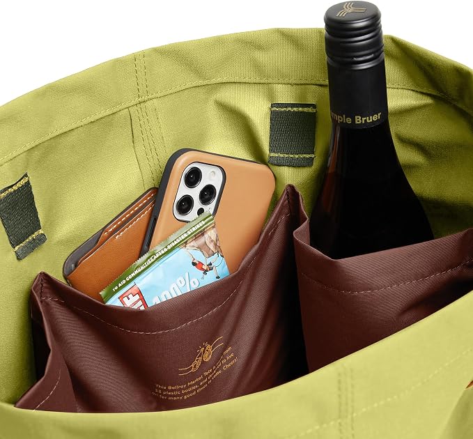 Bellroy Market Tote, Shoulder Shopping Bag - Kiwi | 15L tote shoulder shopping bag for groceries, errands and everyday carry - Image 5