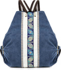 Goodhan Women Canvas Backpack Daypack Casual Shoulder Bag, Vintage Heavy-duty Anti-theft Travel Backpack by Goodhan