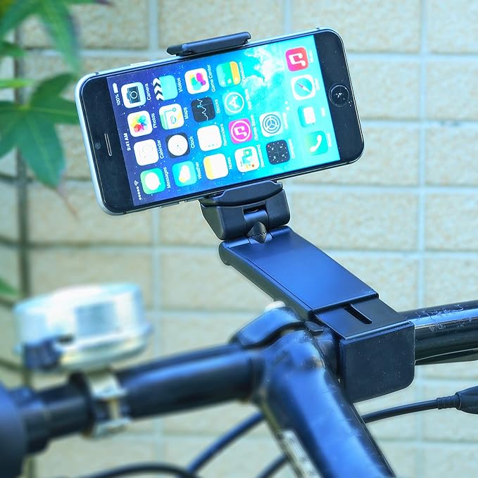 Travel Accessories, Universal Seat Back Tray Table Phone Clip Holder, Adjustable Pocket Size Hands Free Phone Holder Airplane Travel Essentials Compatible with iPhone and Android - Image 8
