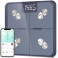 Etekcity Smart Scale for Body Weight, BMI, Body Fat, Bluetooth, Blue | Measures BMI, body fat, muscle mass and body composition, with Bluetooth app sync for convenient bathroom and home tracking by Etekcity