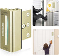 Home Security Door Lock, Door Reinforcement Lock for Kids Safety, Gold | Withstands 1000 lbs of Impact, Door Lock for Front Door, Defender Door Locks Latch, Inside Door Lock, For Door Security by Crosize