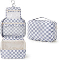 Narwey Small Hanging Travel Toiletry Bag for Women, Travel Bag for Toiletries, Makeup Bag Organizer Cosmetic Bags Make Up Bags for Girls by Narwey