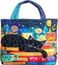 Women's Quilted Tote Bag – Lightweight Large Capacity Foldable for Travel | 20.87" L x 15.75" H by Unknown