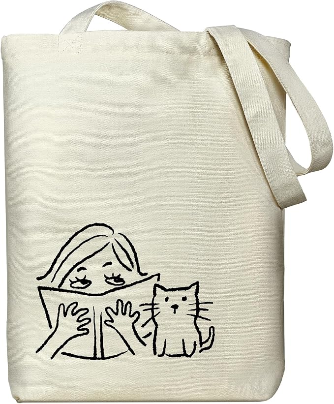 itgowisa Canvas Tote Bag for Women, Tote Bag with Zipper Inner Pocket, Zippered Canvas Bag for Shopping Work Grocery Everyday by ItgowisaDriect