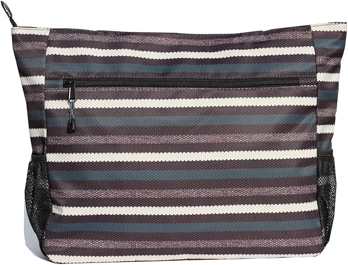 ESVAN LARGE BEACH BAG Water Resistant Lightweight 20 inch Women Oversize Tote Bag for Gym Beach Travel Pool Yoga Nurse - Image 9