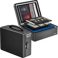 ENGPOW Fireproof Document Box with Lock & Heat-Resistant Fireproof Zipper | 6400°F 12-Layer Fire Protection,Hard Case File Organizer with Multi-Pocket,Portable Home Safe Storage for Money,Jewelry by ENGPOW