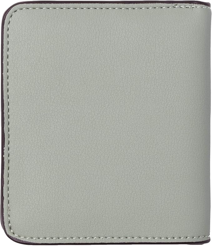 Toughergun Women’s Small Slim Leather Wallet with RFID Protection, Compact Bifold Mini Purse with Clear ID Window - Image 4