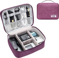 Electronics Organizer Travel Cable Organizer Bag Waterproof Portable Digital Storage Bag Electronic Accessories Case Cable Charger Organizer Case by YOUBDM