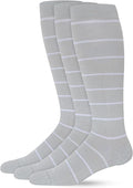 Nylon Knee High Socks - 15-20mmHg Graduated Compression Socks - Soft & Breathable Support Unisex Socks by Comrad