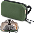 simtoper Electronic Organizer Travel Case Bag for Cables, Switch, SD card, Passport and More – Ultimate Protection & Portability Waterproof (Green) by simtoper