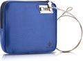 KOSMCCO Anti Theft Beach Locking Bag, Portable Travel Safe, Blue | Lockable Design, Holds Phone Wallet and Keys, Compact and Durable, Ideal for Beach Pool and Vacation by KosmccoCo