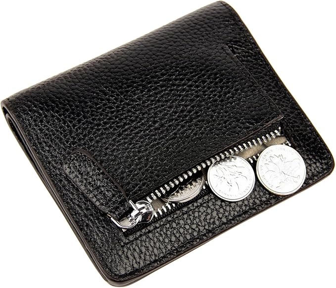 Small Leather Wallet for Women, Ladies Credit Card Holder RFID Blocking Women's Mini Bifold Pocket Purse - Image 6
