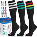 NEWZILL Medical Compression Socks for Women & Men, 20-30 mmHg Knee-High Support for Circulation, All-Day Comfort for Work Travel Running Cycling and Fitness by NEWZILL