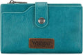 Wrangler Wallet for Women Bifold Card Holder with Zipper and ID Window by Wrangler%C2%AE