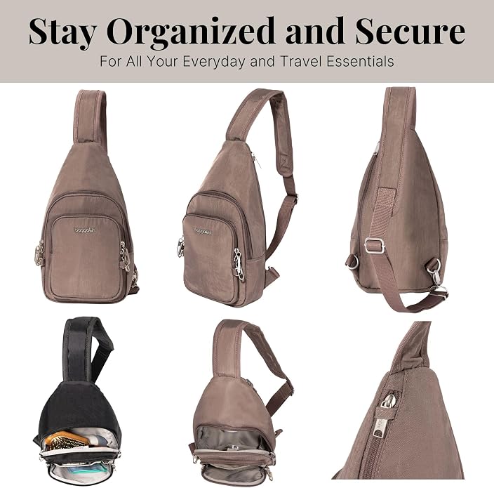 Baggallini Securtex Anti-Theft Daytripper Sling - Image 8