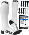 SB SOX Compression Socks for Men & Women (20-30mmHg) | Best Quality Compression Socks for Flying, Medical, Sports, Wide Calf Fit, Pregnancy, and Daily Wear. Trusted since 2016. by SBSOX