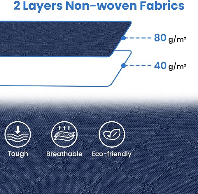 10 Pack Storage Bags for Clothes Blanket Storage Bins with Lids | Foldable Closet Organizers with Zippers,Window and Handles,Fabric Storage Bins for Sweater,Comforter,Bedding,Dorm essentials - Image 3