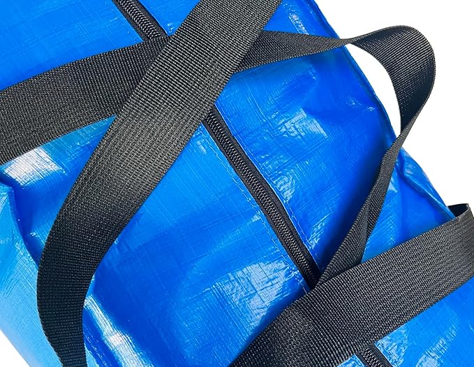 60 Gallon Extra Large Storage Bags Bins, Jumbo XXL Storage Tote Moving Bags Foldable Big XL Duffle Bag for Travel, Christmas Tree Bag - Image 3