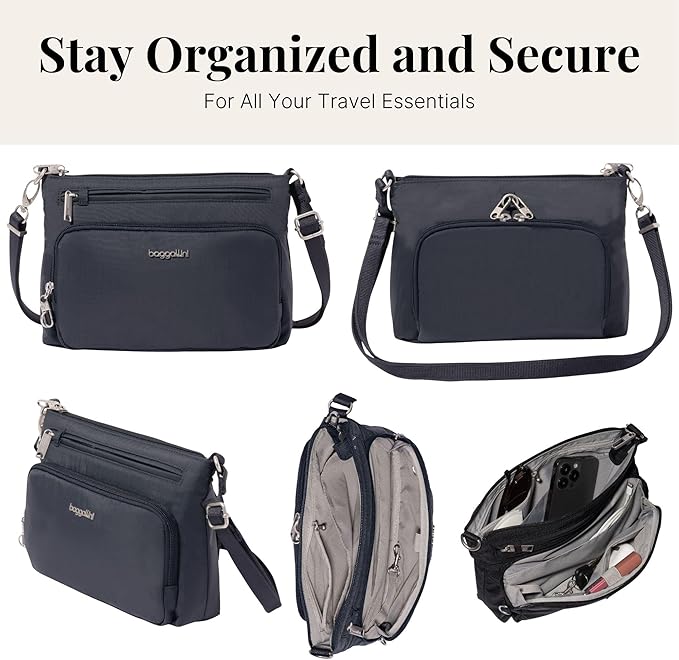 Baggallini Securtex Anti-Theft Keepsake Crossbody - Image 5