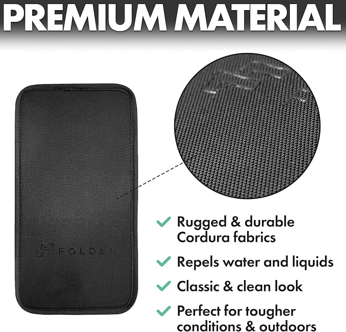 Airplane Phone Holder - Foldable Phone Stand for Plane Travel | Cordura Fabric, Tabletop Mount Desk, Plane Tray Seat back, Treadmill, Fits iPhone Cell Phone, 9 x 4.3 in - Image 6