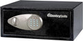 SentrySafe Shelf Safe with Digital Keypad Lock, Steel Safe with Interior Lining and Bolt Down Kit for Money, Jewelry, 0.78 Cubic Feet, 7.1 x 16.9 x 13.8 Inches, X075 by SentrySafe
