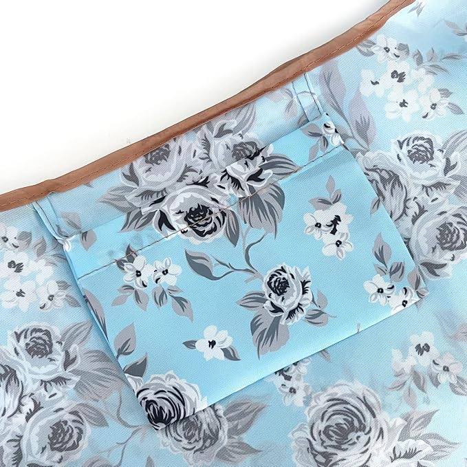 allydrew Large Foldable Tote Nylon Reusable Grocery Bags - Image 4