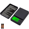 Digital Pocket Scale 1000g x 0.01g Weigh Gram Scale, Mini Scale, Digital Grams Scale, Food Scale, Jewelry Scale, Kitchen Scale with Backlit LCD, 7 Units Tare, Battery Included, Black by VITSOL