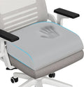 TranquilRelax XL Memory Foam Seat Cushion for Office Chair, 3.35-Inch, Light Gray by Unknown