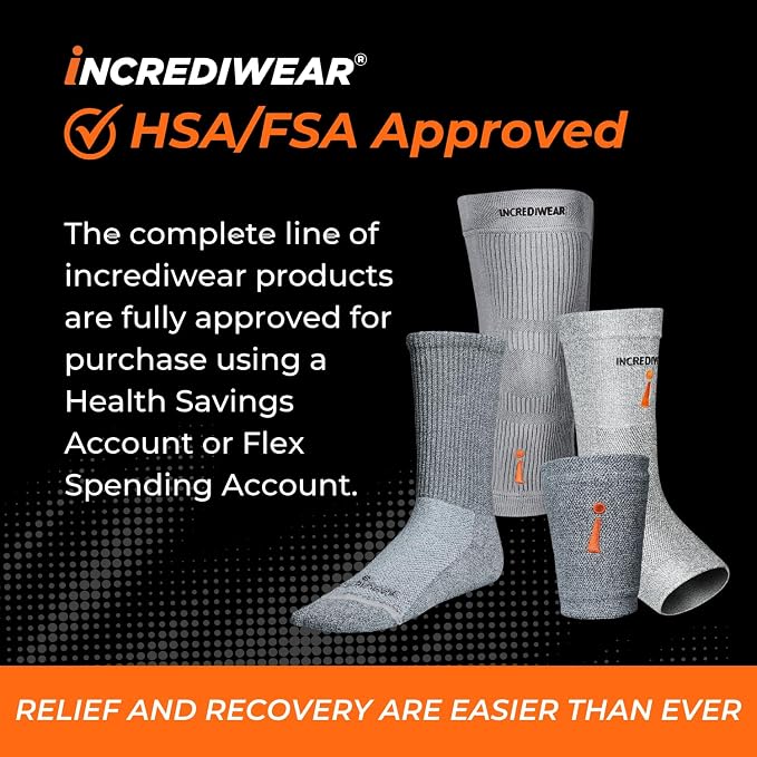 Incrediwear Circulation Socks – Women’s & Men’s Crew Socks for Foot Circulation - Image 7