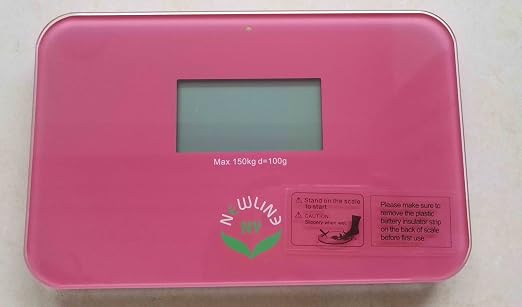 NewlineNY Auto Step On Super Mini Travel Bathroom Scale, 5.25" x 8.5" SBB0638SM: Strawberry Ice - Image 6
