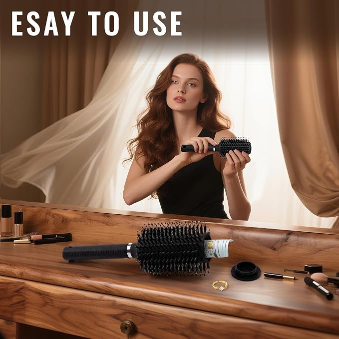 Diversion Safe Hair Brush Secret Safe Can, Hidden Storage for Money, Jewelry, Valuables, Secret Storage Box with Large Hidden Compartment for Travel or Home Use - Black - Image 7