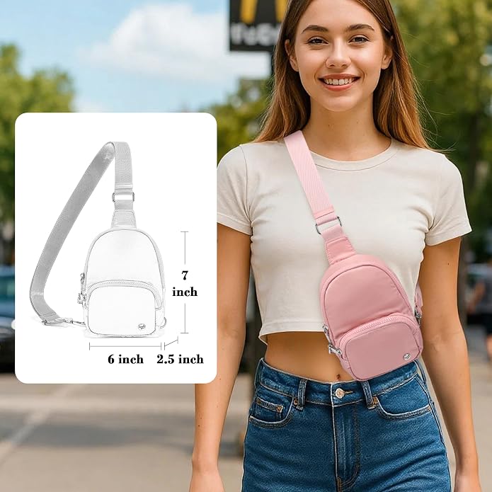 NEICOA Small Anti Theft Crossbody Bags for Women Lightweight RFID Sling Bag | Nylon Travel Purse for Daily Casual Use - Image 2