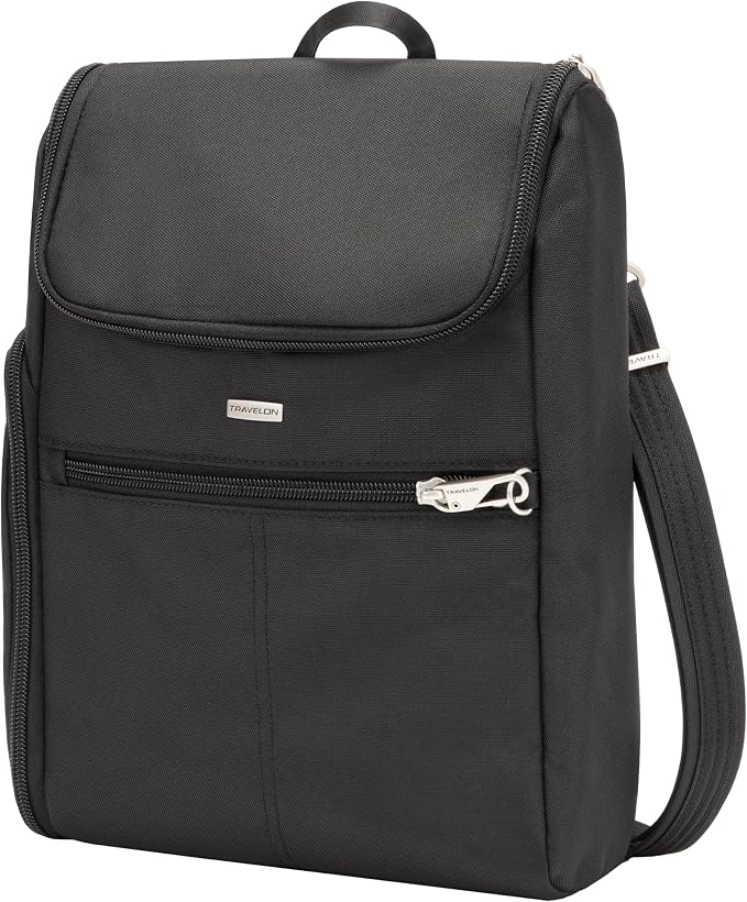 Travelon Anti-Theft Classic Small Convertible Backpack - Image 9