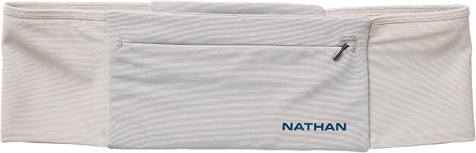 Nathan Zipster Max Running Belt, Running Belts for Women and Men, Bounce-Free Waist Pack with Extra Large Zipper Pocket, Smartphone Storage, Walking, Gym, Hiking by NATHANSPORTS