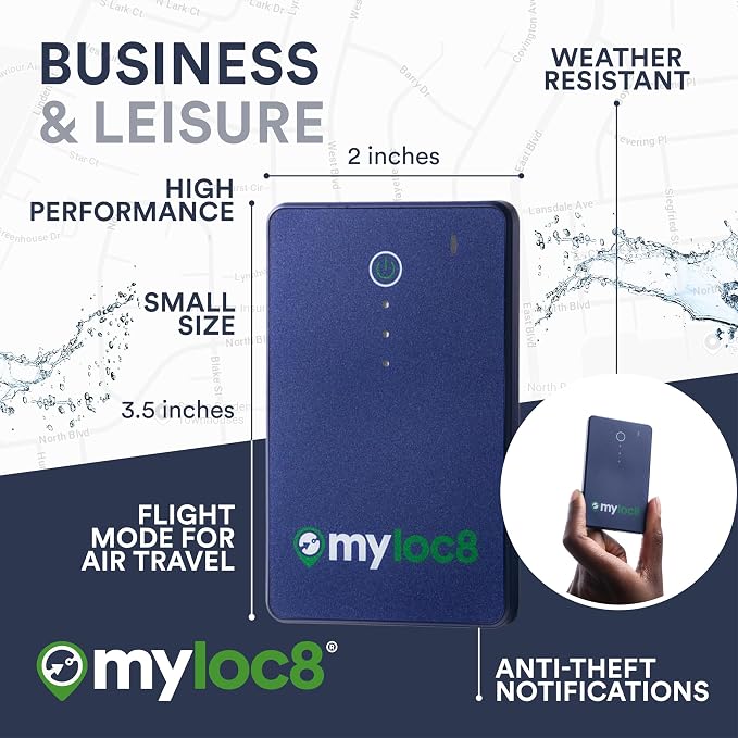 GPS Luggage Tracker for Suitcases TSA Approved, Android & iOS Compatible - Real-Time Tracking Device for Travel - Smart Tag with Bag Opening Alert - Long Battery Life (4-Mo Subscription Included) - Image 3