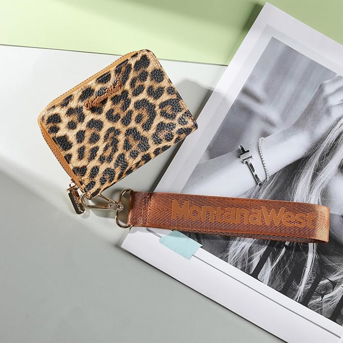 Montana West Small Sunflower Wallet for Women Female Ladies with a Detachable Wristlet Women's Wallet with Rfid Blocking Lining Minimalist Lightweight & Easy to Carry - Image 5