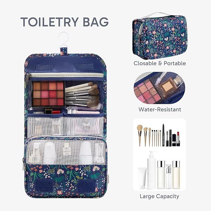 OlarHike 10 Set Packing Cubes for Travel,Gifts for Women Mom,Anti-Tearing Suitcase Organizer,with Over 1000 pcs Mesh Holes,Vacation Essentials & Accessories for Cruise Ship - Image 3