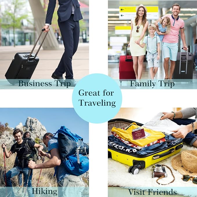 Hooqict 4 Pack Travel Toothbrush Case Portable Travel Toothbrush Holder Plastic Toothbrush Container Protector Cover for Traveling, Camping, Home, School, Business - Image 5