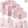 MissBoy Packing Cubes for Kids, 8 Pcs Set of Packing Cubes for Carry on Suitcase Organizer Bags, Kids Packing Cube, Waterproof Travel Essentials for Girls and Boys | Kids Compression Packing Cubes, Breathable Material Space Saving Waterproof Various Si... by MissBoy