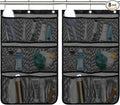 Fammart Mesh Shower Caddy Hanging, Quick-Drying Shower Organizer with 7 Pockets, Portable Bathroom Organizers and Storage for Shampoo, Soap, Loofah, Travel, and Cruise Essentials by Fammart