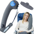 TRAVELREST Ultimate Inflatable Travel Pillow for Neck & Body - Grey | Inflatable Travel Essential, Upper Compact Support, Sleeping Accessories For Road Trip & Long Flight Comfort, Lightweight by TRAVELREST